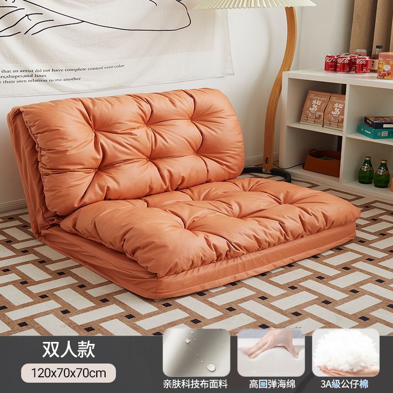 Fábrica directa sofá perezoso dormitorio sofá individual tatami doble se puede acostar sofá plegable cama en una