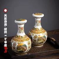 Цзиндэчжэнь керамический винный алтарь с тремя кошками игристого вина пустая винная бутылка
