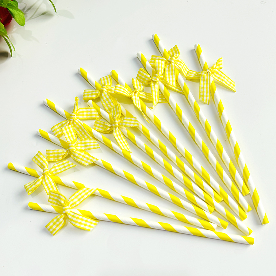 Inventario creativo de papel de arco de cuadrillas de paja decoración de fiesta mesa de postres vestido de cumpleaños botella de pudín inserción de Navidad