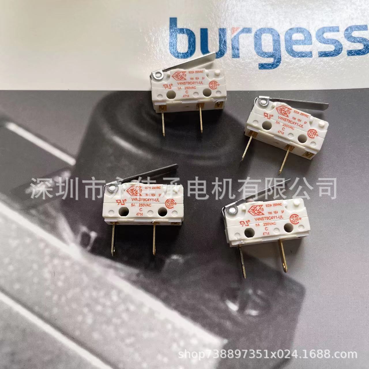 德昌电机代理商供应原装思博微动开关 V4NST9C4Y1UL saia-burgess