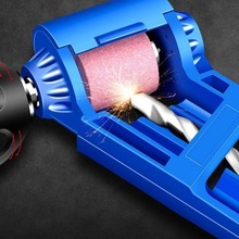 磨钻头神器麻花钻头打磨器便携式钻头研磨器磨角修复研磨机