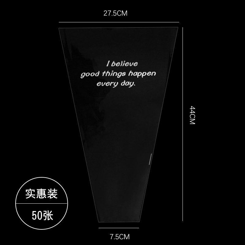 Roland transparente engrosada multi-bolsa única Bolsa De Rosa simple y elegante bolsa de flores de moda 6S de espesor 50