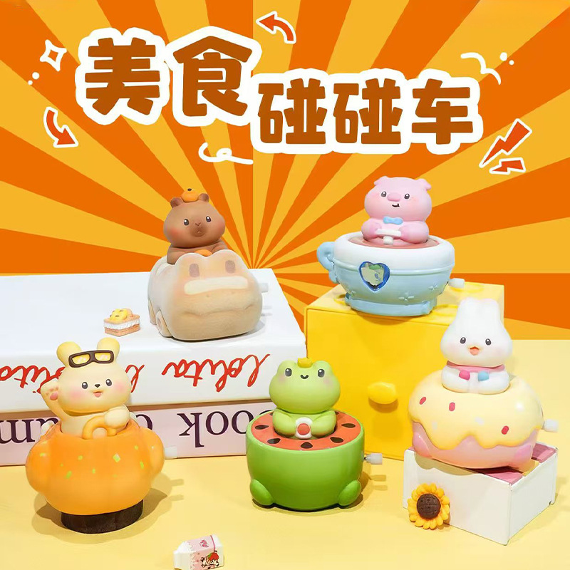 Gatos en línea calientes, gatos PAI pequeños acompañantes diarios, caja ciega, adornos de escritorio de oficina creativos para enviar regalos a amigos.