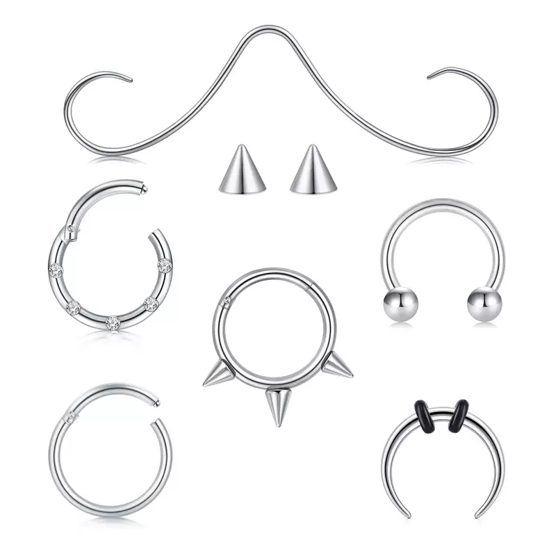 (Cross-border trading), nose piercing stainless steel, Aliexpress, Amazon