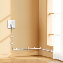 免钉墙理线器固定网线免钉孔电线夹子卡扣自粘电线理线器墙面收纳