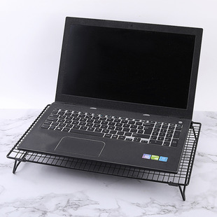 Laptop Bracket Radiator Foldable Heat Dissipation Base Office Desktop Elevated Storage Shelf Barbecue Rack