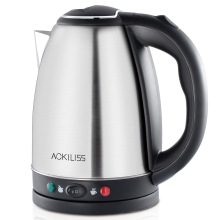 跨境熱銷家用不銹鋼電熱水壺燒水壺自動斷電2L電熱水壺