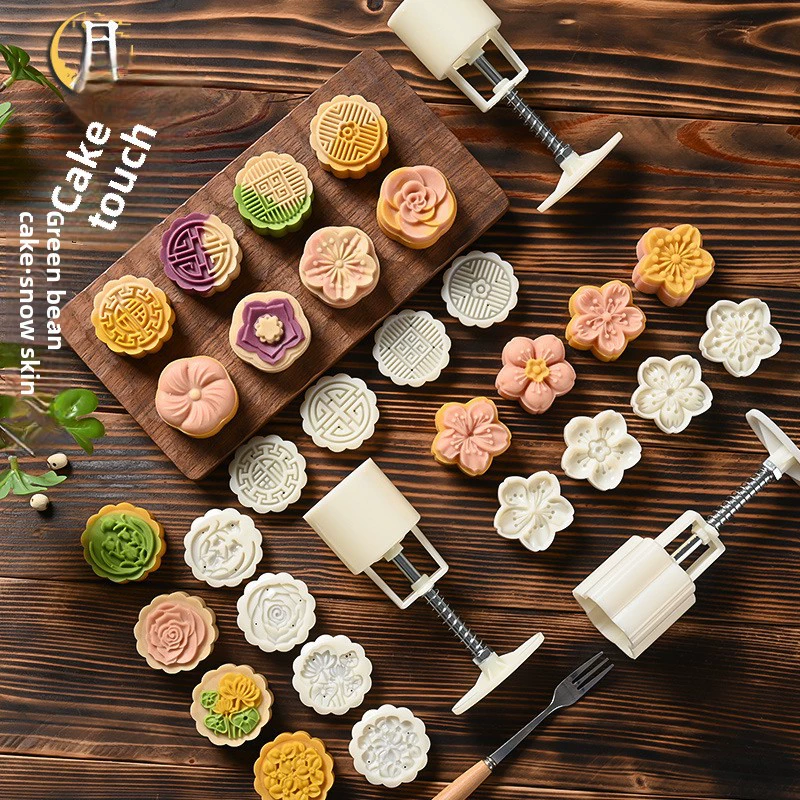 Новый molde для Mooncake Ионы Mid‑Autumn Festival форма для изготовления модели печать ледяной кожи бобы мунг пастер