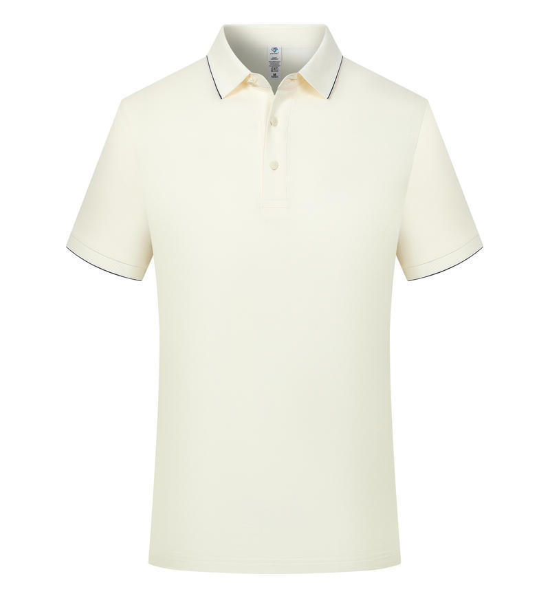 Camiseta de trabajo de tamaño grande impresa logotipo grupo transfronterizo herramientas de cuello pequeño chaqueta de polo de manga corta