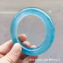 高仿蓝水翡翠石英岩玉镯