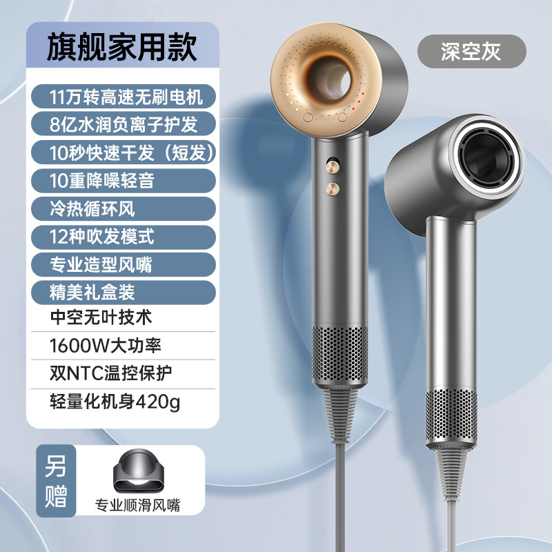 羿米吹风机大风力家用负离子电吹风护发高速吹头发宿舍静音吹风筒|undefined