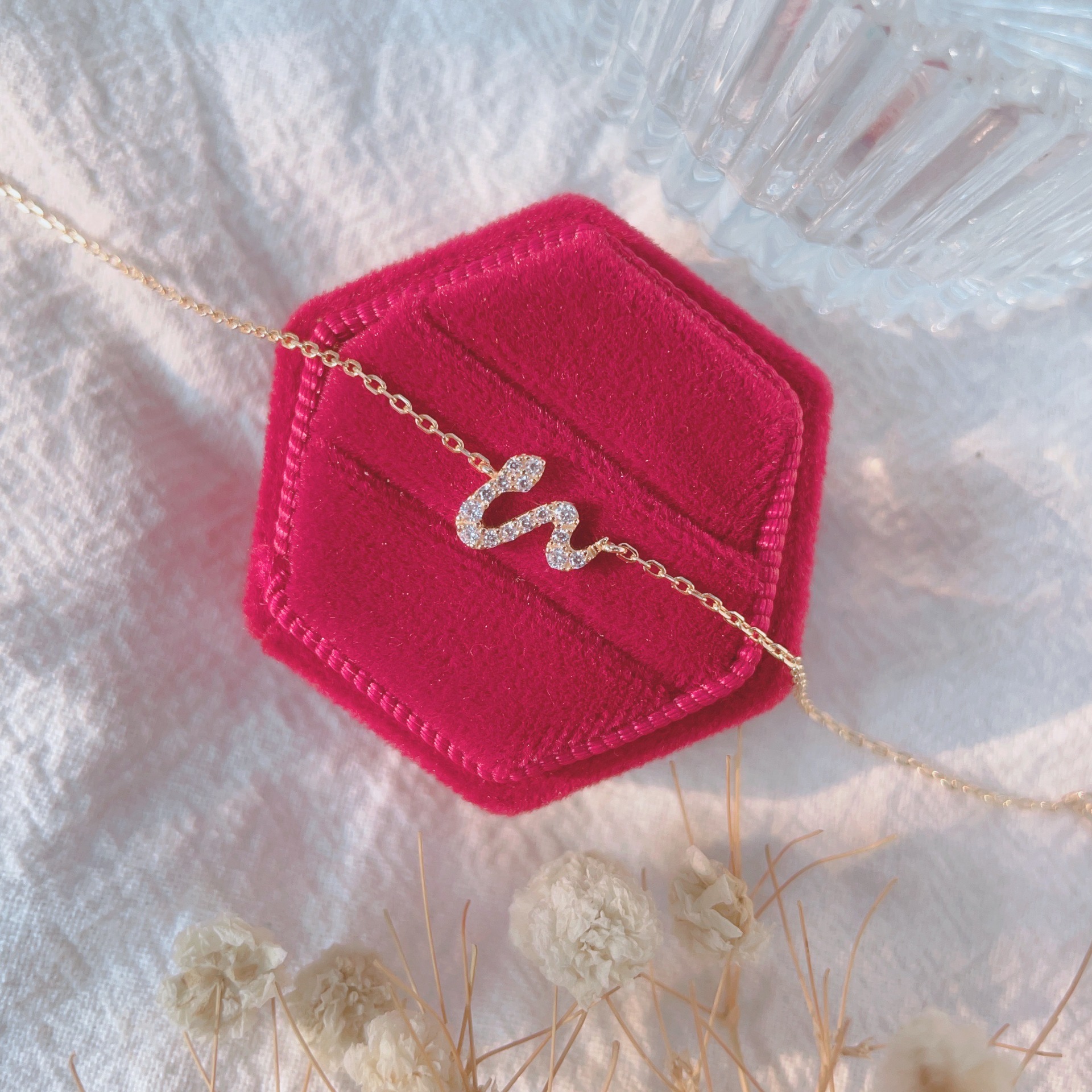 1g Weight Bracelets, Necklace Classification cable chain Chain Type 1 Piece Quantity Casual, Daily Occasion 925 Sterling Silver Material Snake Pattern All Seasons Season Women's Gender Elegant, Simple Style Style 1 Piece 925 Sterling Silver Snake Cable Chain Bracelets Necklace 7