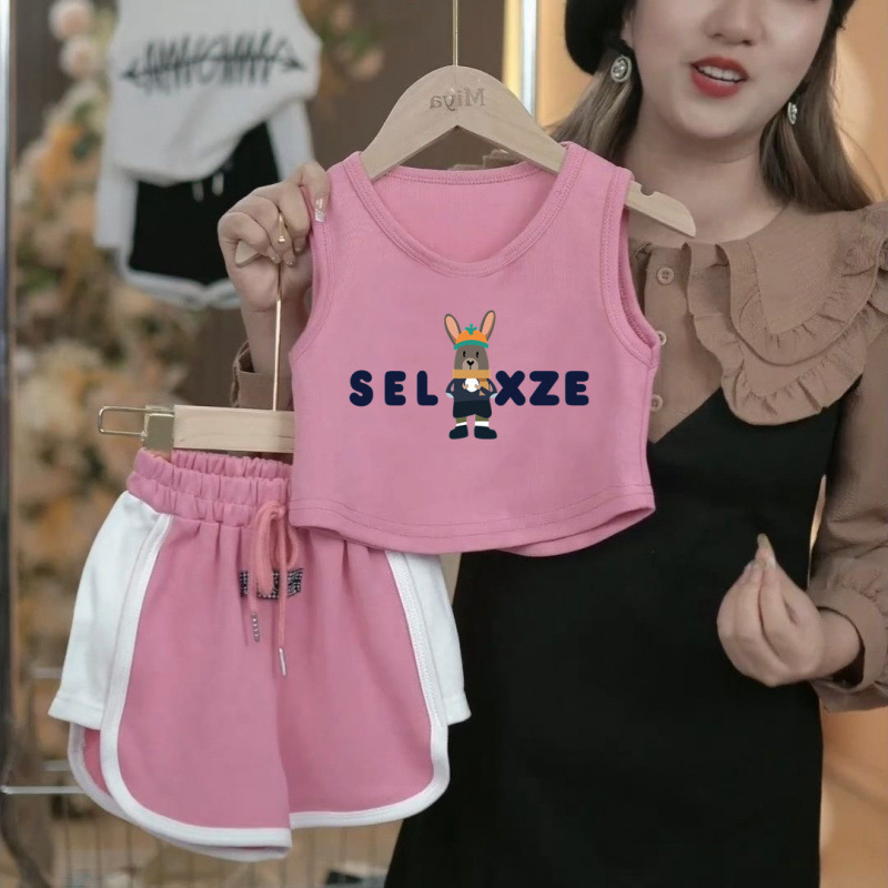 조끼와 반바지 세트】스탠딩 캥거루【