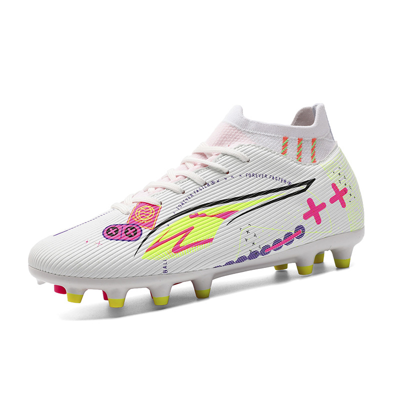 2025 nuevos zapatos de entrenamiento de clavos largos para hombres y mujeres zapatos de competición de fútbol para estudiantes de educación física de jóvenes zapatos de fútbol zapatos deportivos