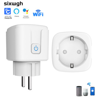 Smart WiFi European Regulation Socket European Regulation Plug Mobile Phone app Timing Remote Control Alexa Voice Control
