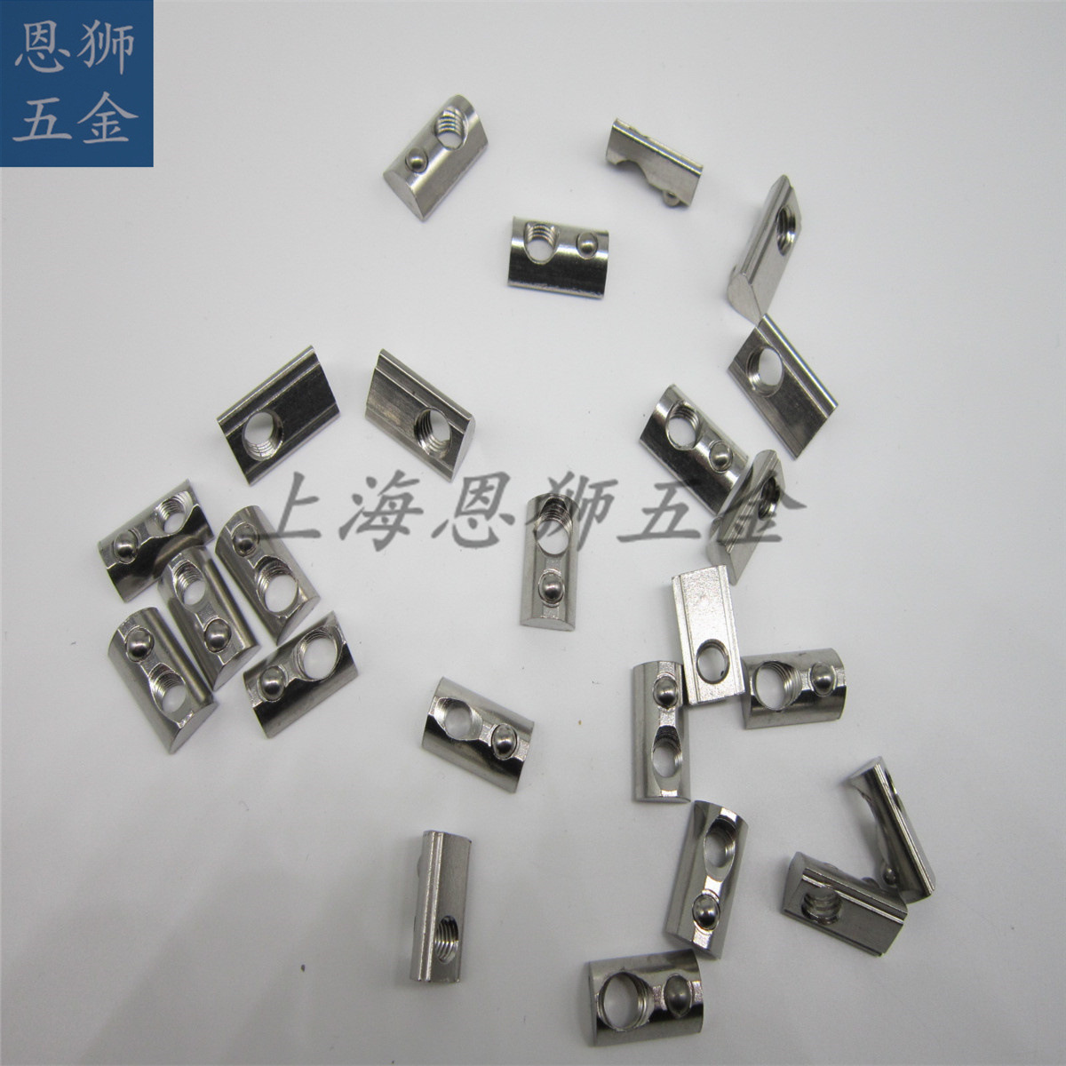 供应304不锈钢40M4弹性螺母 光伏螺母