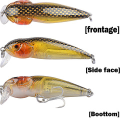 Catfish-style lure beach fishing plastic hard lure floating minnow 8G/7.1CM fake lure whitebait catfish eats across