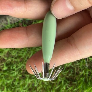 Blow barrel hook durable luminous strong squid hook strong luminous squid hook octopus hook wooden shrimp hook