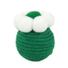 Green, flowered