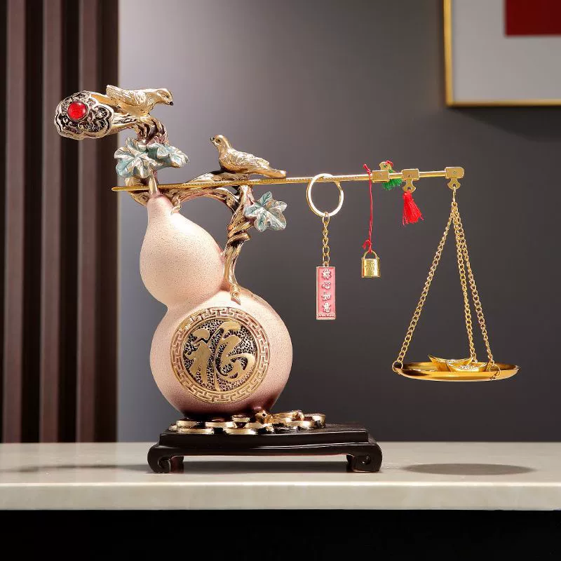 Легкие роскошные подарки на новоселье, высококачественный новый винный шкаф в китайском стиле, украшения из тыквы, аксессуары для дома в гостиной, все, что вы хотите