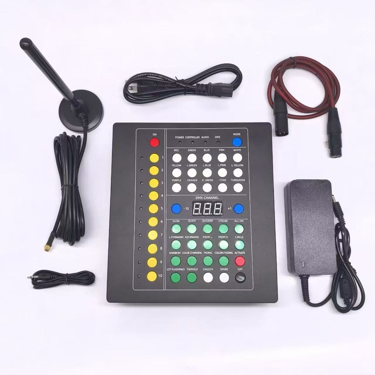 Pulsera LED Exclusiva Transfronteriza con Activación por Sonido, Pulsera Grande de ABS con Luz Brillante, Pulsera con Botón de Activación, Pulsera LED Brillante