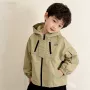连帽新款儿童经典款冲锋衣