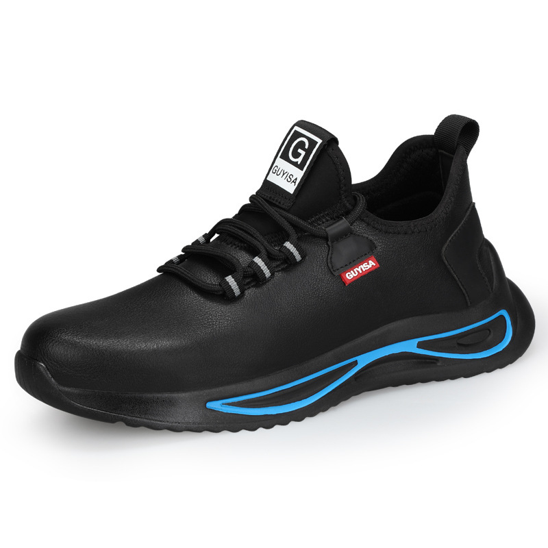 Zapatos de Seguridad Anti-impacto y Anti-perforación de Tejido Volador Transpirables para Trabajo image 14
