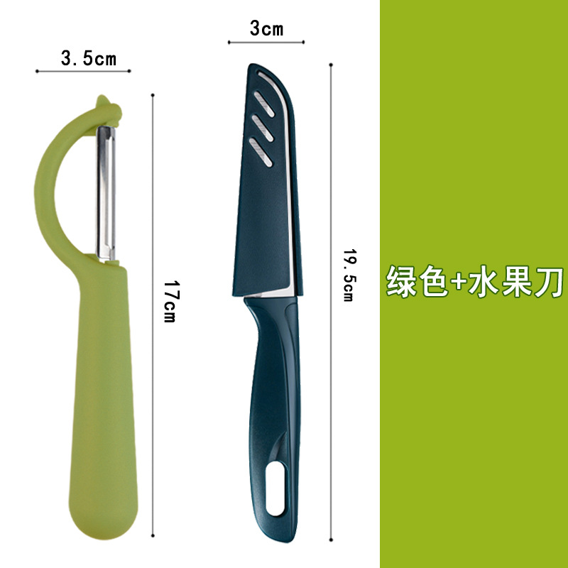 Cuchillo de corte de frutas de cocina de patatas regalo gran cantidad de cuchillo de raspado multifuncional de acero inoxidable puede no