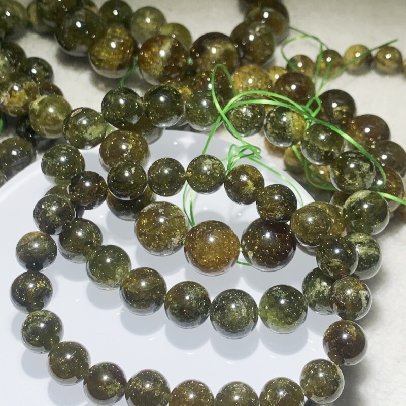 Natural High-Quality Tsavorite Green Garnet Bracelet, Emerald Green Phosphoaluminospatite Bracelet, Wholesale with Free Shipping Natural High-Quality Tsavorite Green Garnet Bracelet, Emerald Green Phosphoaluminospatite Bracelet, Wholesale with Free Shipping