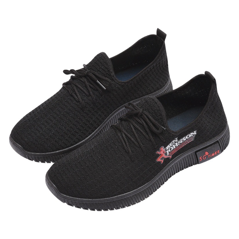 Cross-Border Zapatos de hombre otoño Nuevo Viejo Beijing zapatos de tela de papá deportes de ocio de los hombres de mediana edad y ancianos zapatos para caminar zapatos de una sola capa al por mayor