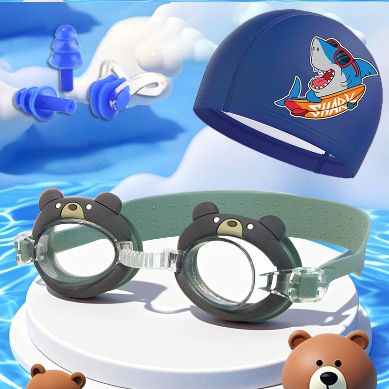 Gafas de Natación Infantil de PC Impermeable y Antivaho para Piscina image 14