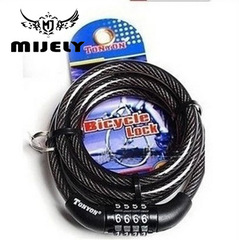 TY532 universal bicycle lock anti-theft password lock password wire lock circle lock mountain bike riding equipment