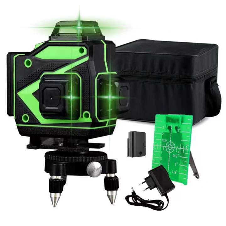 绿光红外线水平仪16线激光水平仪室外强光投线仪打线仪
