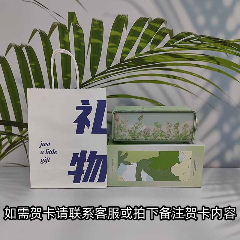 新型画境無線充電bluetoothスピーカー無線充電三合一置物小型屋外携帯型スピーカー