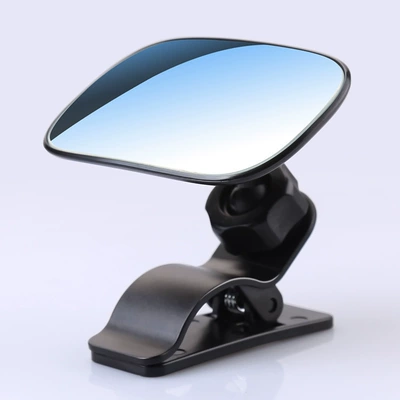 mirror rear child seat blind spot: Large field of view rear view auxiliary mirror
