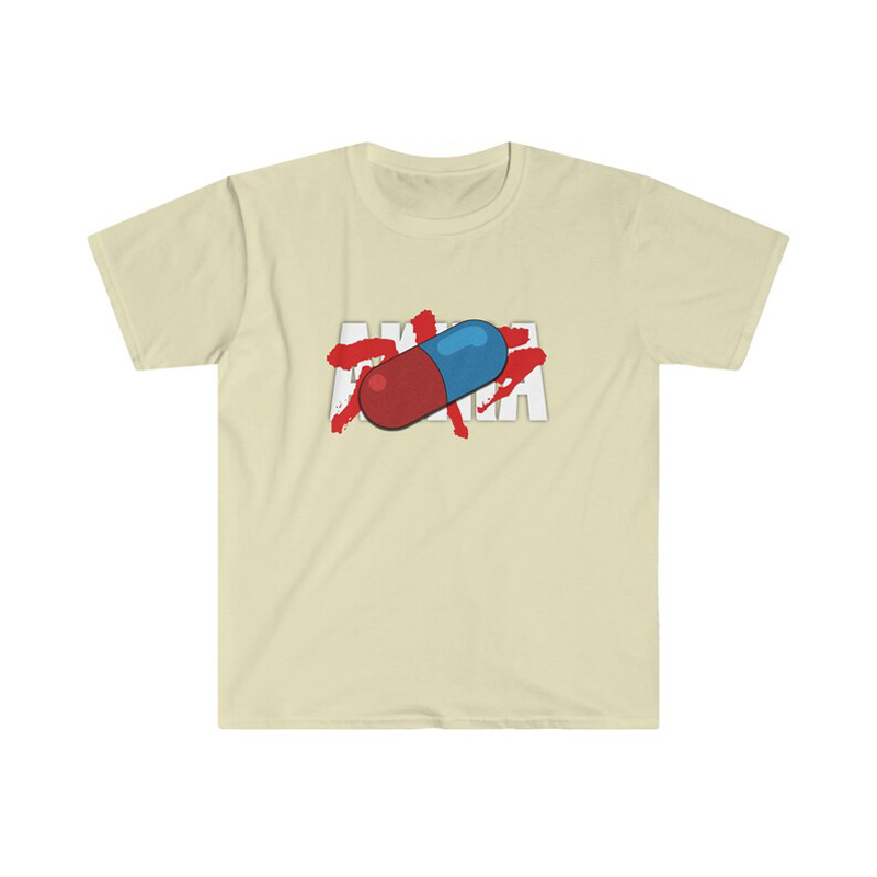 1988年アキーラAKIRAアニメ連名日系レトロ潮牌ヴィンテージ男性綿ゆるいtシャツ