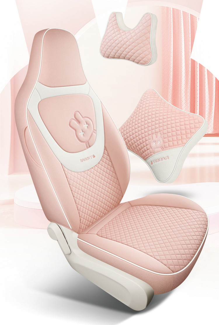 2024 special car is suitable for Wuling Bingguo cotton and linen car seat cushion four seasons breathable all-inclusive seat cover