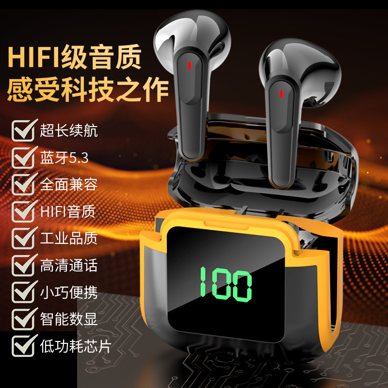 New PRO90 cross-border trade i7 i12 F9 TWS wireless Bluetooth headset semi-in-ear sports mini
