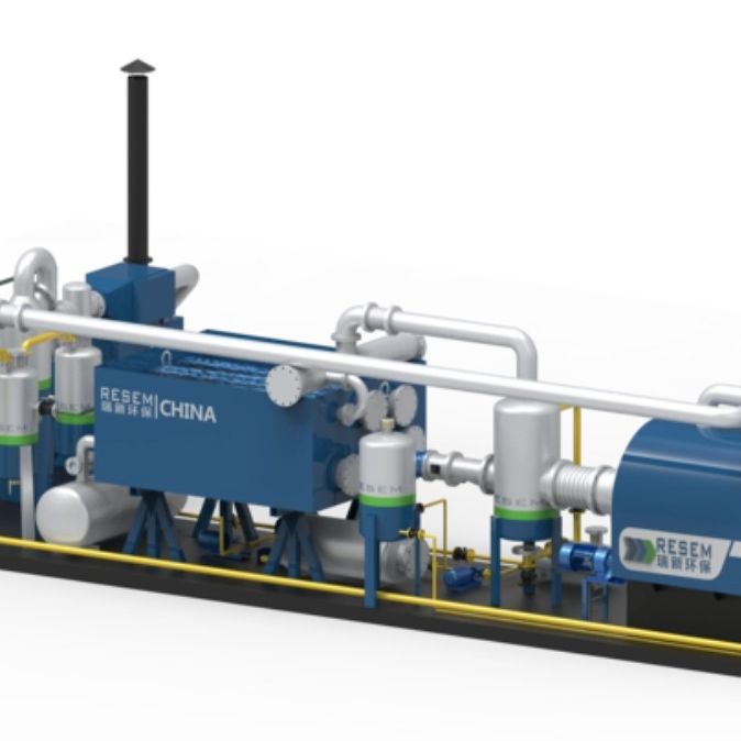 油泥处理设备 企业危废处理机器 工业化连续式裂解设备