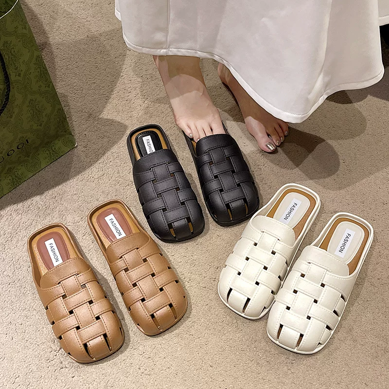 Summer woven slippers, 2024 years