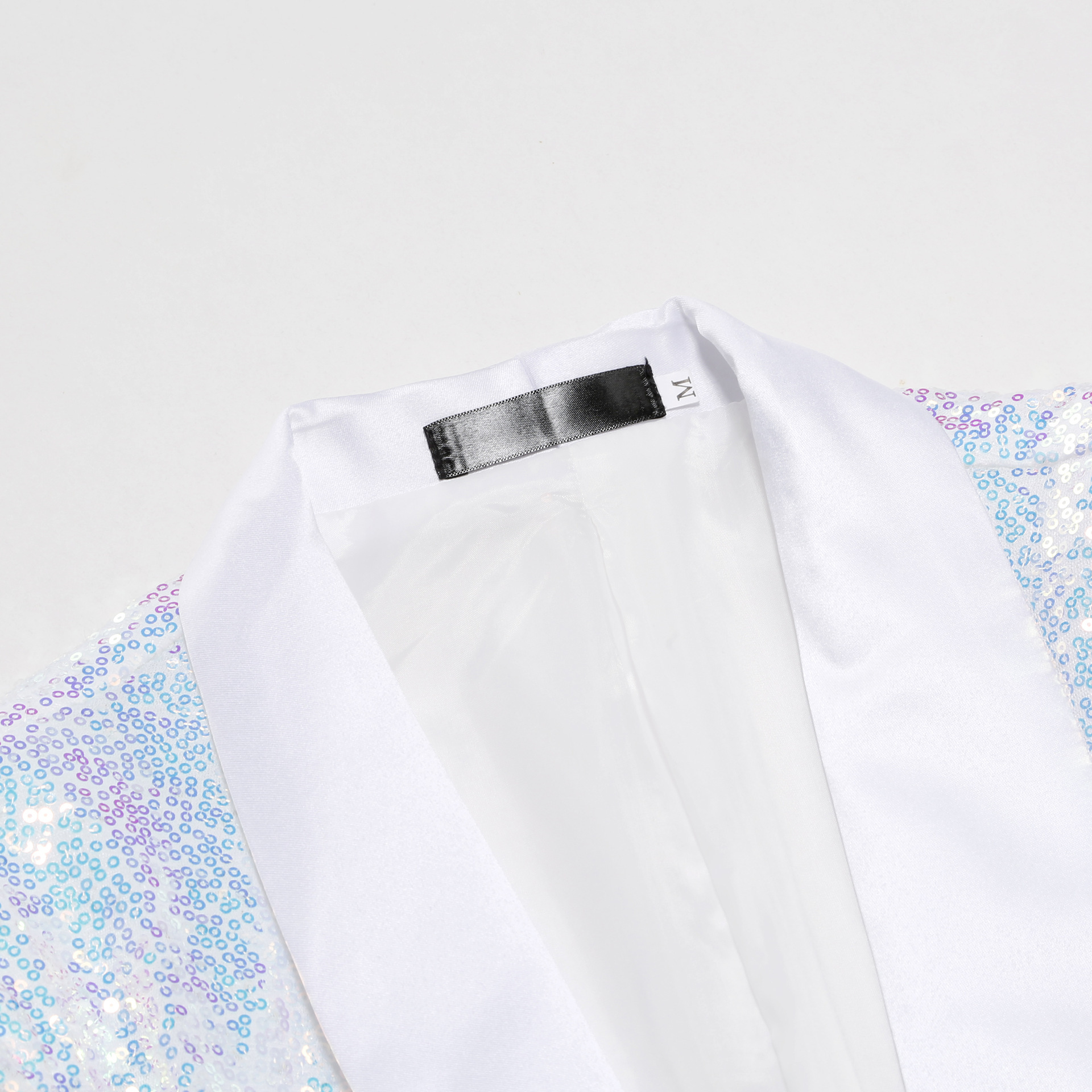 1 Abito con paillettes, abbigliamento da uomo per discoteca, presentatore, presentatore, giacca da studio, taglia europea, all'ingrosso_voghion.com