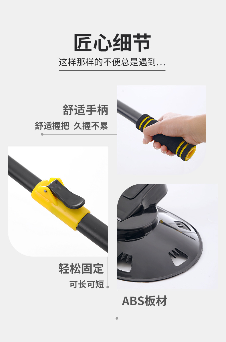 Car-Specific Curved Handle Car Wash Mop, Dust Removal Brush, Non-Damaging to Paint, Car Wash Tool, Long Handle Car Cleaning Brush
