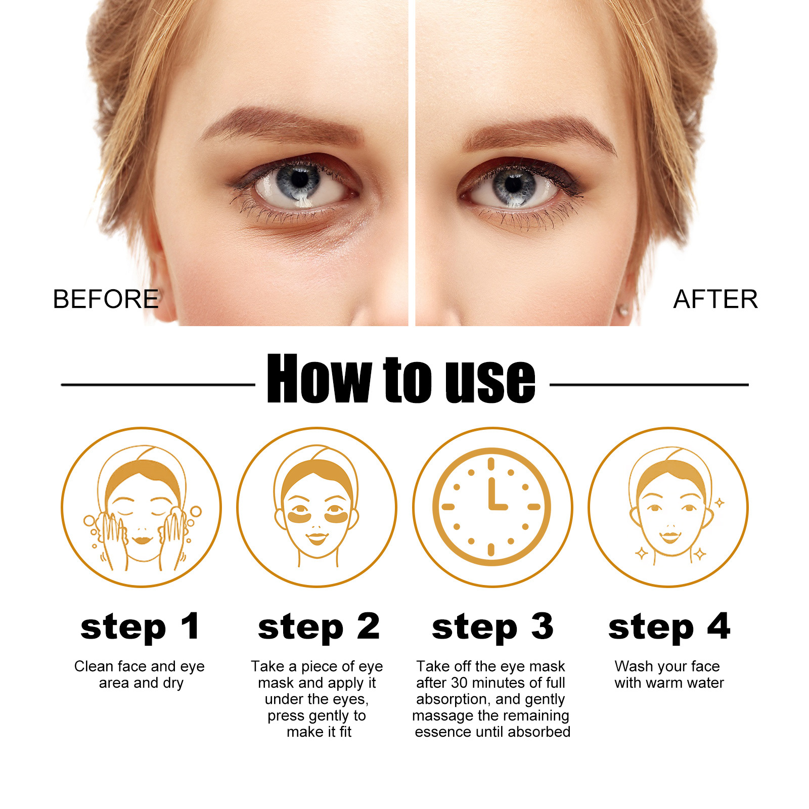 EELHOE Collagen Gold Eye Mask