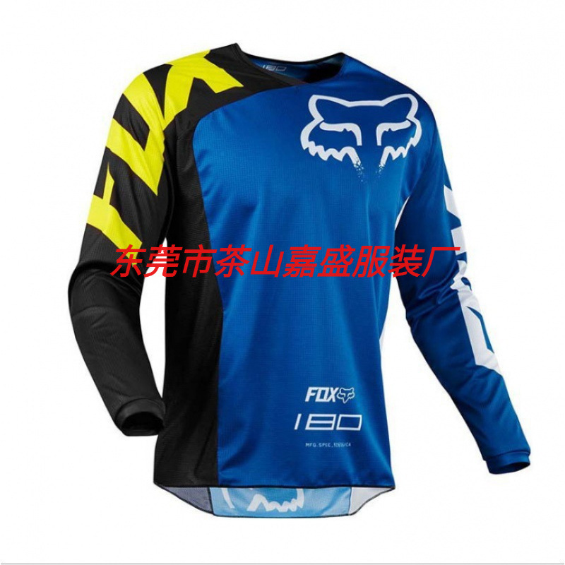 Mountain Road bicycle long-sleeved downhill clothing FOX motorcycle riding downhill clothing breathable riding top factory