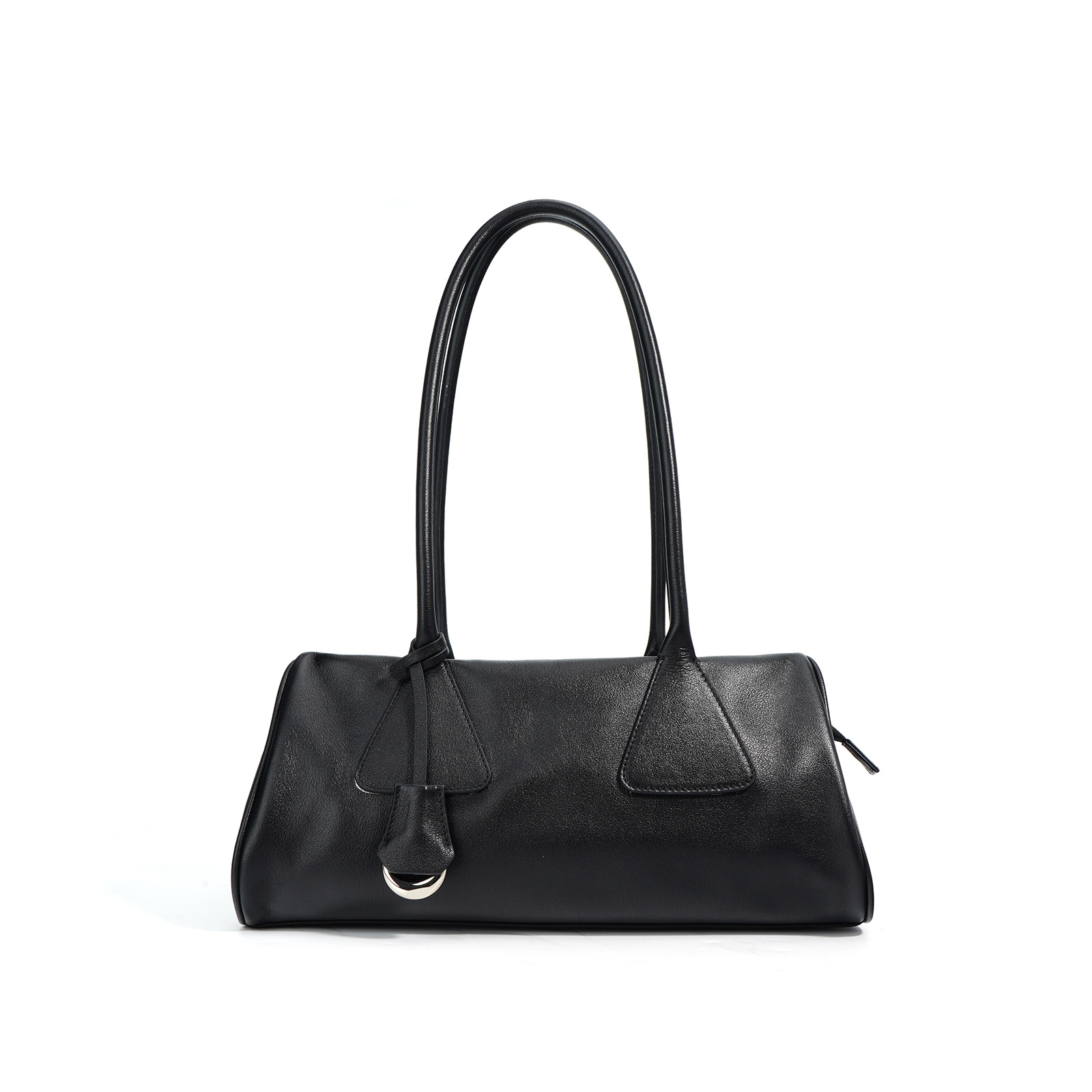 Women's Retro Baguette Shoulder Underarm Bag 2026 New Arrival Luxury Triangle Handbag Crossbody Bowling Bag - Thumbnail 6