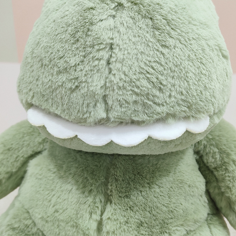 Lindo Dragón Verde muñeca dinosaurio de peluche de juguete rascarse muñeca máquina muñeca boda regalo de juguete para niños