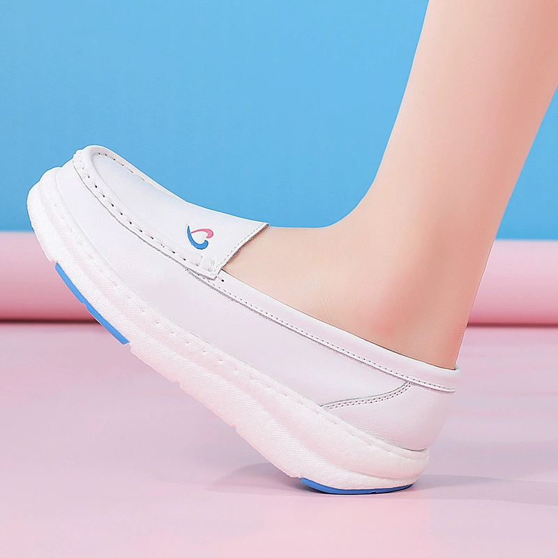 Трансграничные четыре сезона новая обувь медсестры женская мягкая подошва дышащая запах, не устал