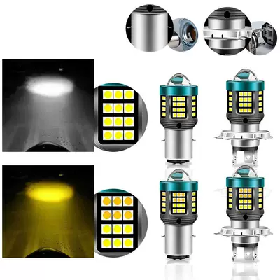 H6 dual-color 3570 high-power — Motorcycle headlights, headlights