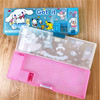 Cartoon matte double-sided magnetic universal pencil case for elementary school students