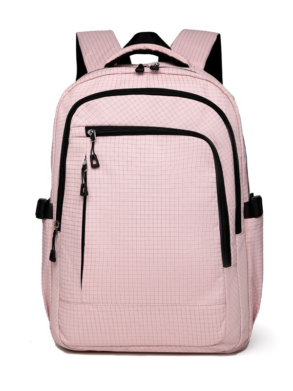 Nueva moda bolsas de computadora de viaje de negocios, bolsas coreanas a cuadros, mochila simple al aire libre de gran capacidad